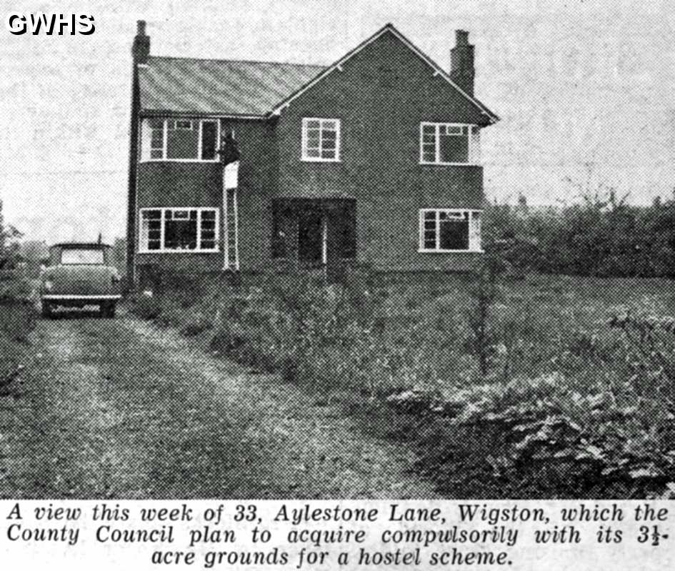 35-765 Number 33 Aylestone Lane Wigston now Curtis House