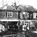 35-406 House Damaged by Lancaster Bomber crash Wigston Magna 1946