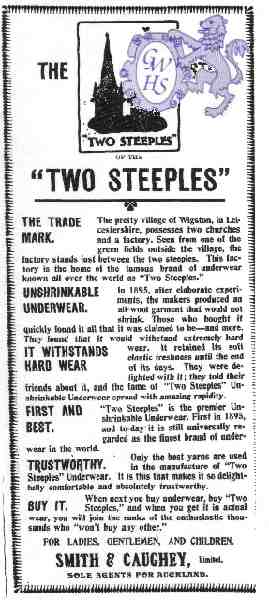 23-776 Two Steeples advert from New Zealand