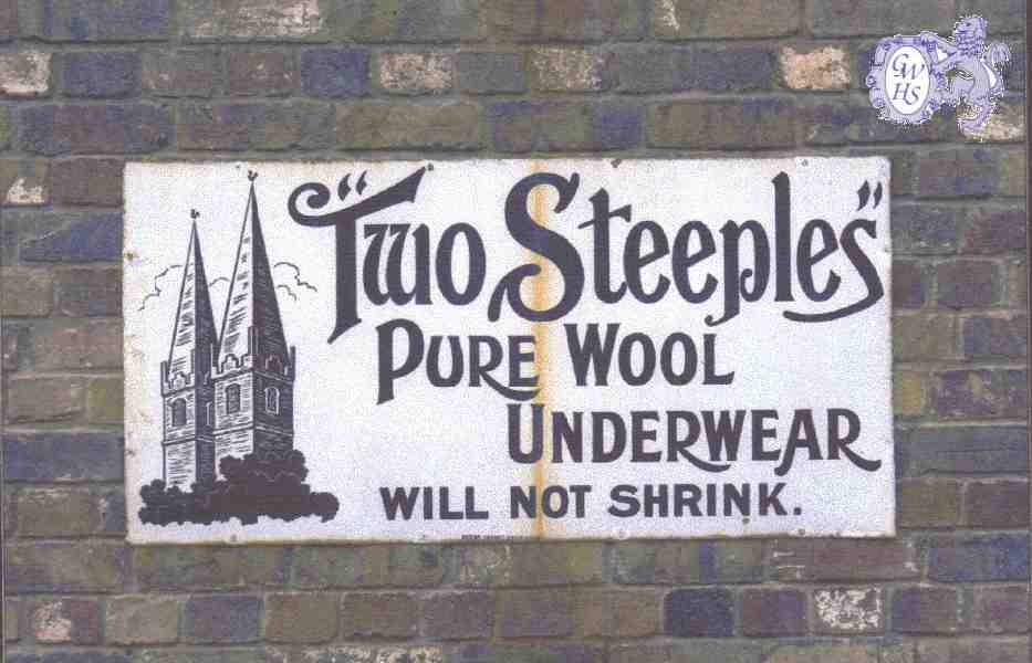 23-788 Two Steeples wall mounted advert