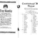 23-884 Programme for A Grand Bazaar for the Opening of the New Constitutional Hall 2nd December 1927 part 2