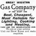 30-203 Great Wigston Gas Company Advert c 1930