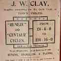 31-200 J W Clay advert 1908 Wigston Magna