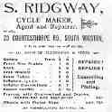 20-035 S Ridgway Countesthorpe Road South Wigston Advert