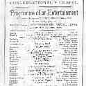 20-039 Congregational Chapel Programme 1894  South Wigston Flyer