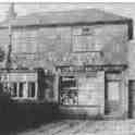 22-197 Forryan's Gold Hill Stores Aylestone Lane 1953 decorated for the Coronation