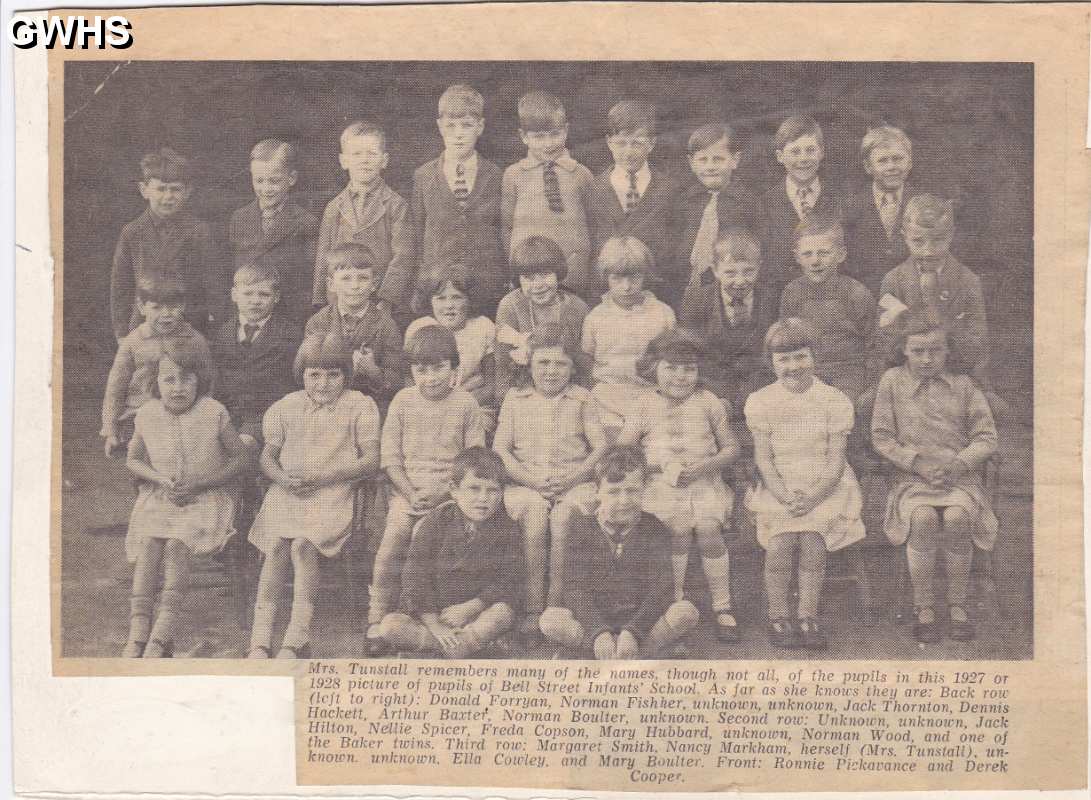 9-162 Bell Street Infants School 1927-8 Wigston Magna