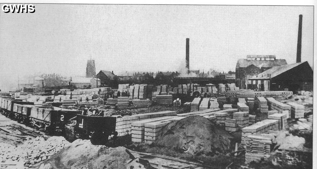 15-043 Constone works Blaby Road South Wigston partially on site of old brickyard c 1929 prior to chimney demolition