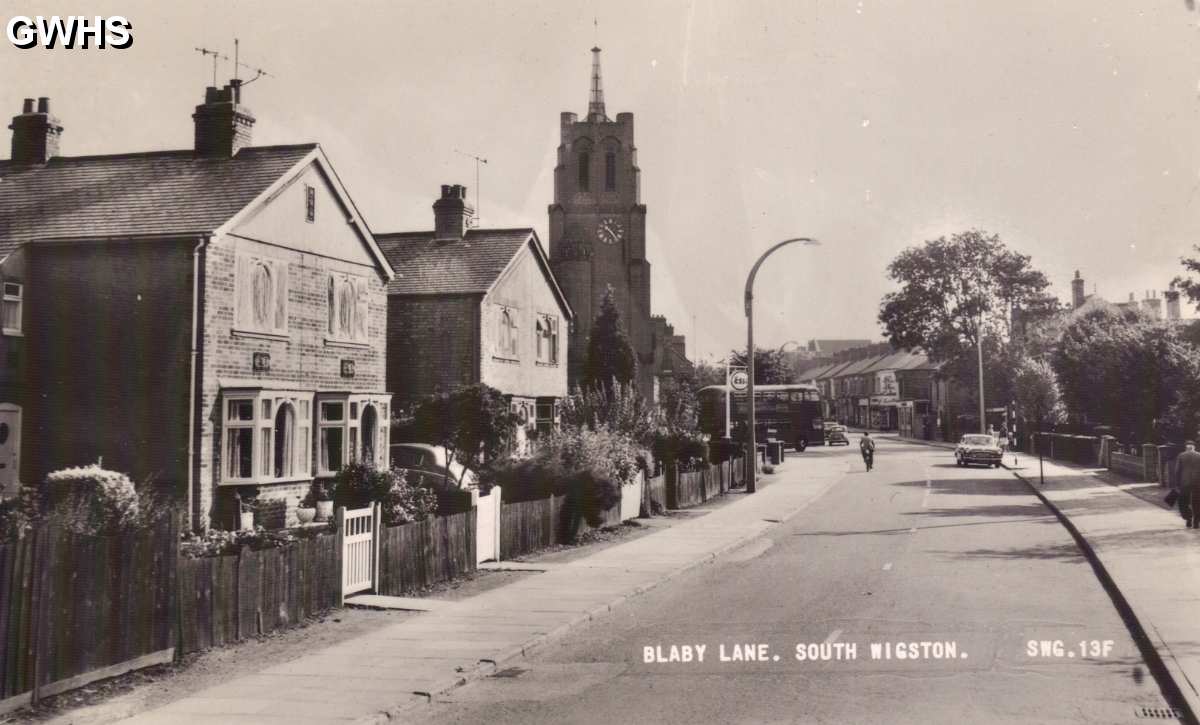 25-031 Blaby Lane South Wigston c 1960