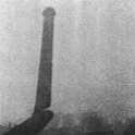 15-042a Wigston Junction Brickyard chimney Blaby Road being demolished c 1929
