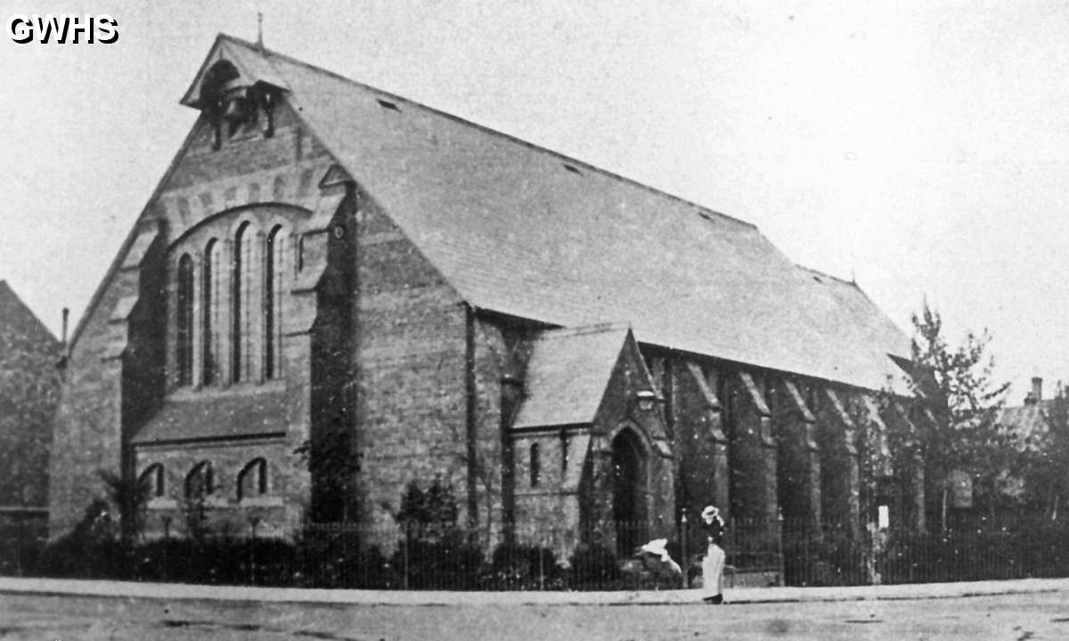 24-126a St Thomas' Church Blaby Road South Wigston before the brick tower was built