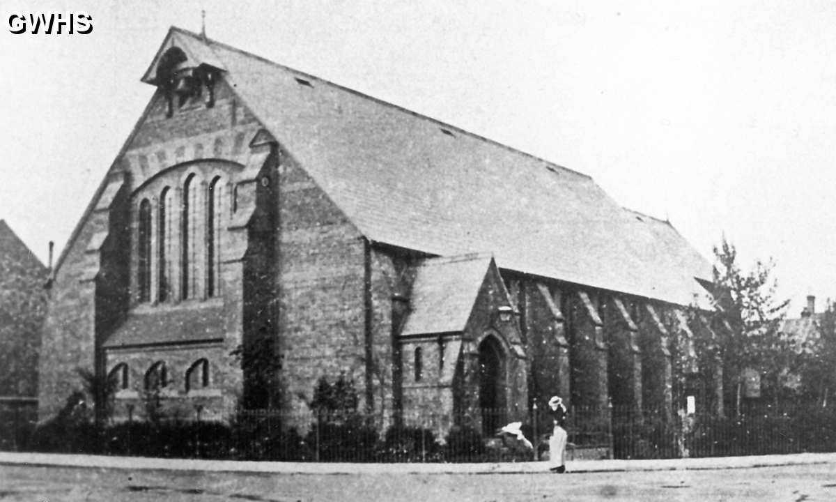 24-126b St Thomas' Church Blaby Road South Wigston before the brick tower was built