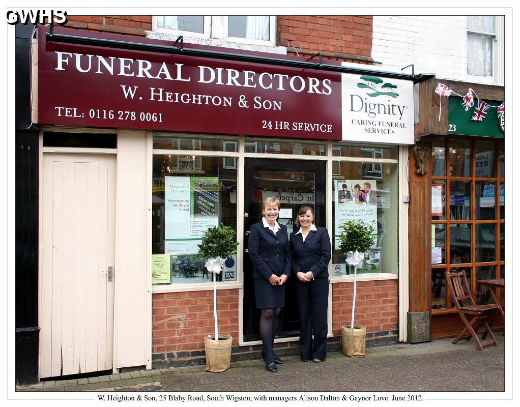 29-187 Dignity Funeral Directors 25 Blaby Road South Wigston 2012