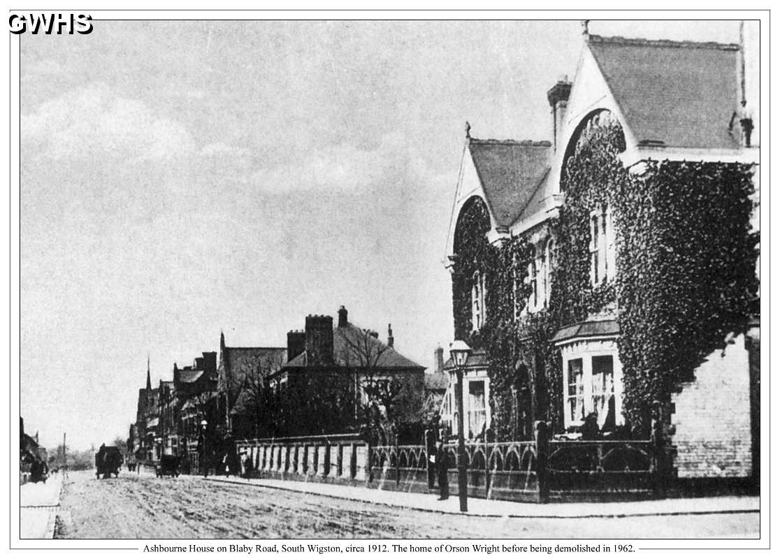 29-278 Ashbourne House Blaby Road South Wigston c 1912