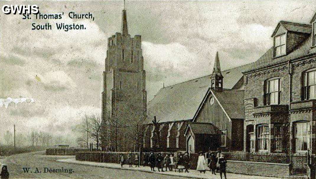 31-035 St. Thomas's Church with the original Tin Tabernacle church hall donated and built by Orson Wright
