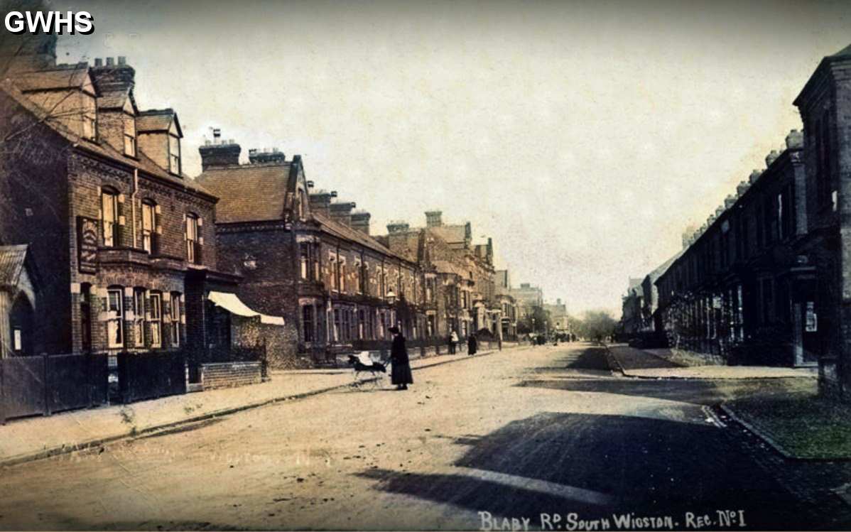 33-090 Blaby Road, South Wigston ~ Postcard from 1904