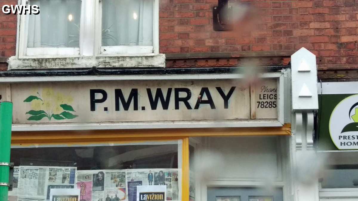 33-273 P M Wray shop sign revield in 2016