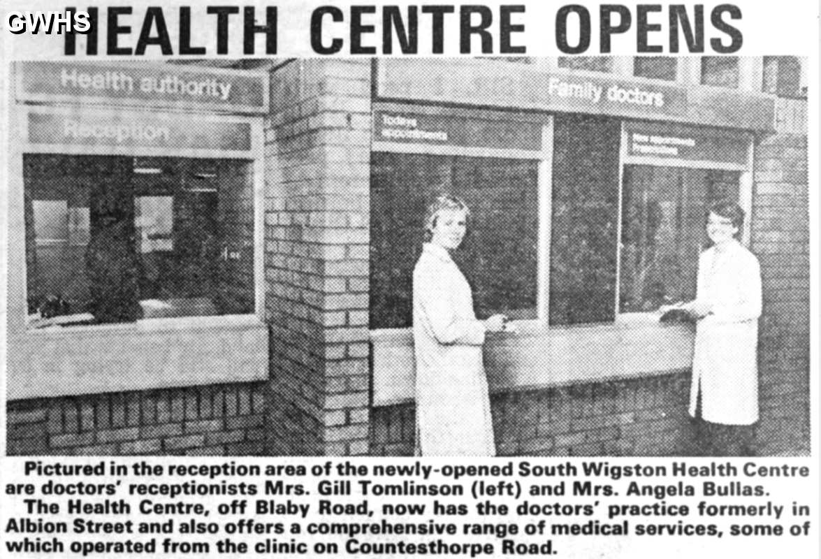34-573 Opening of South Wigston Maedical Centre Blaby Road 1982