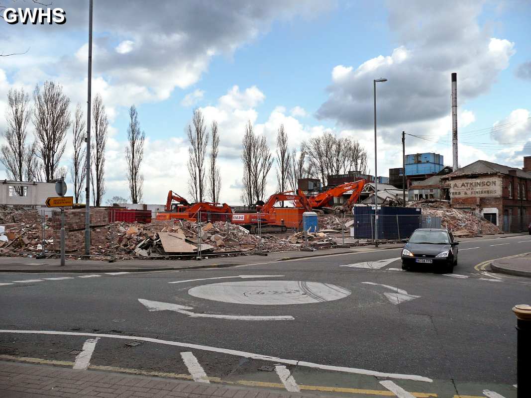 35-235 Demolition on corner of Blaby Road and Canal Street South Wigston ready to build the South Leicestershire College