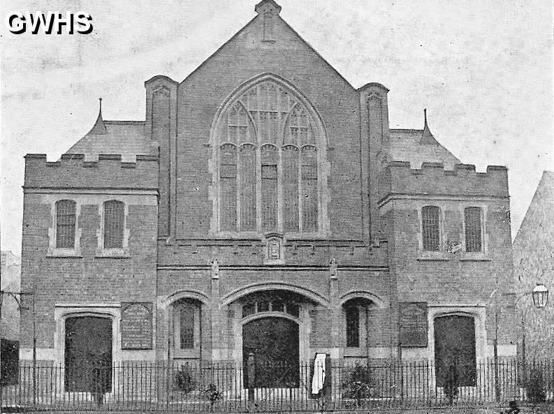35-650a  Wesleyan Methodist Church Blaby Road South Wigston c 1920