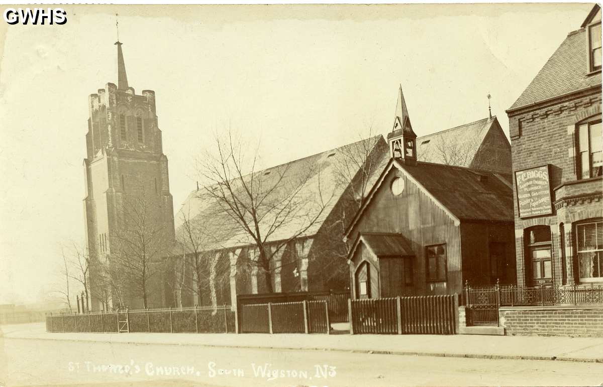 39-358 St Thomas's Church Blaby Road South Wigston c 1920