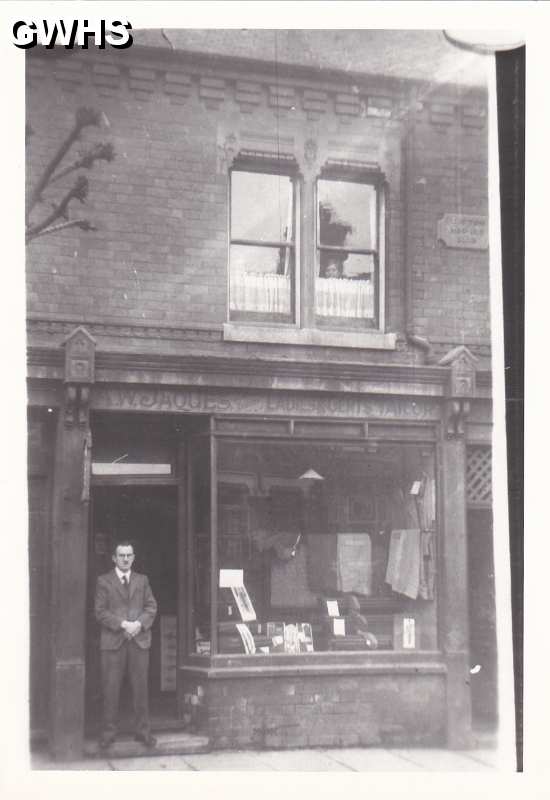 7-19 Mr Jaques the Tailor c 1930  27 Blaby Road South Wigston