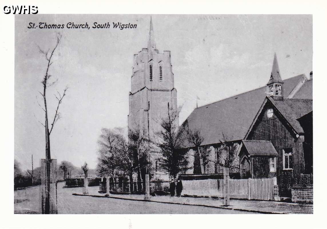 7-22  St Thomas' Church South Wigston c 1910