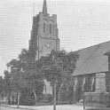 19-452 Church & War Memorial South Wigston Photo W G Hall