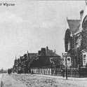 22-105 Blaby Road South Wigston circa 1912 with Ashbourne House built by Orson Wright on the right foreground