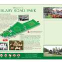 22-490 Blaby Road Park Notice Board South Wigston 1990's