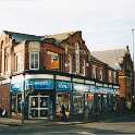 24-042 Moonlit Chemist in 2014 - old Chas moore's music shop Blaby Road South Wigston