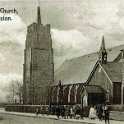 31-035 St. Thomas's Church with the original Tin Tabernacle church hall donated and built by Orson Wright