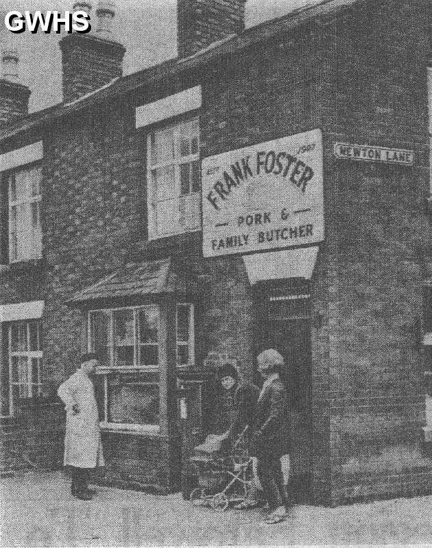 22-411 Frank Fosters shop just prior to demolition for road widening  circa 1964