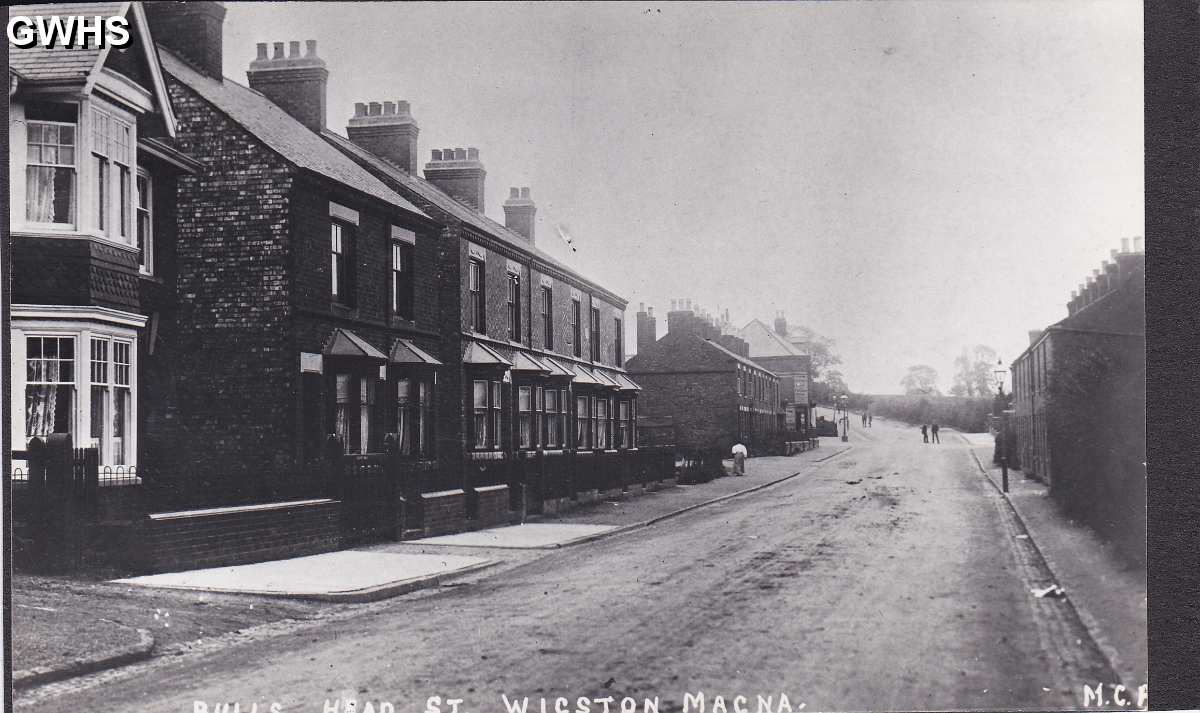 8-47 Bull Head St Wigston Magna circa 1908