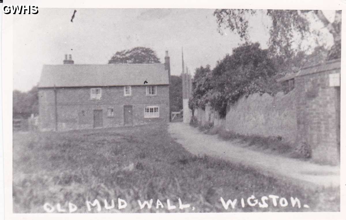 8-60 Old Mud Wall on Bull Head Street Wigston Magna now site of Police Station