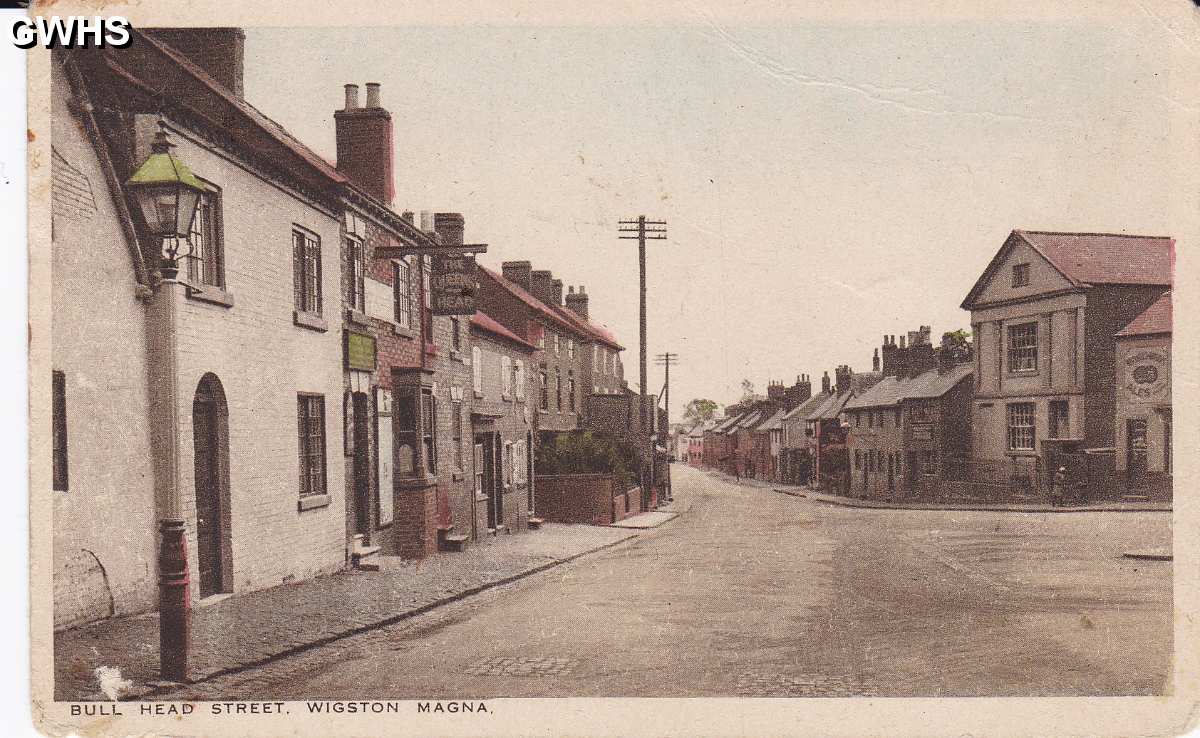 8-87 Bull Head Street Wigston Magna early 1900's
