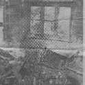 23-806 Bull Head Inn Bull Head Street Wigston Magna 1964 - Stock room where the fire was at its worst