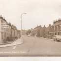 23-874 Bull Head Street Wigston Magna taken from Moat Street c 1958