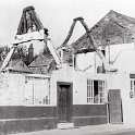 8-96a Demolition of old cottages c 1950 Bull Head Street Wigston Magna