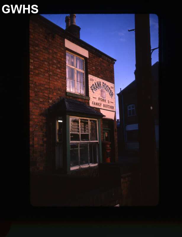 26-175 Frank Foster Pork Butchers Bull Head Street - Newton Lane Wigston Magna circa 1960