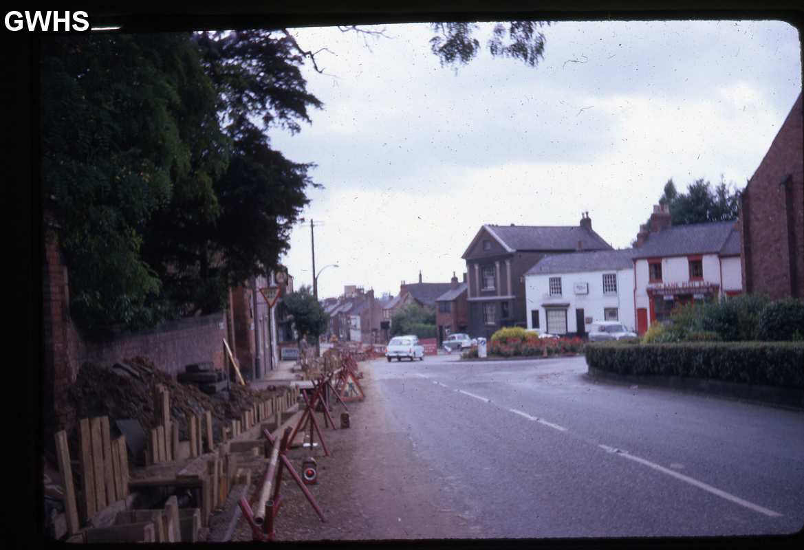 26-177 Taken from Oadby Lane looking towards Bull Head Street Wigston Magna circa 1970
