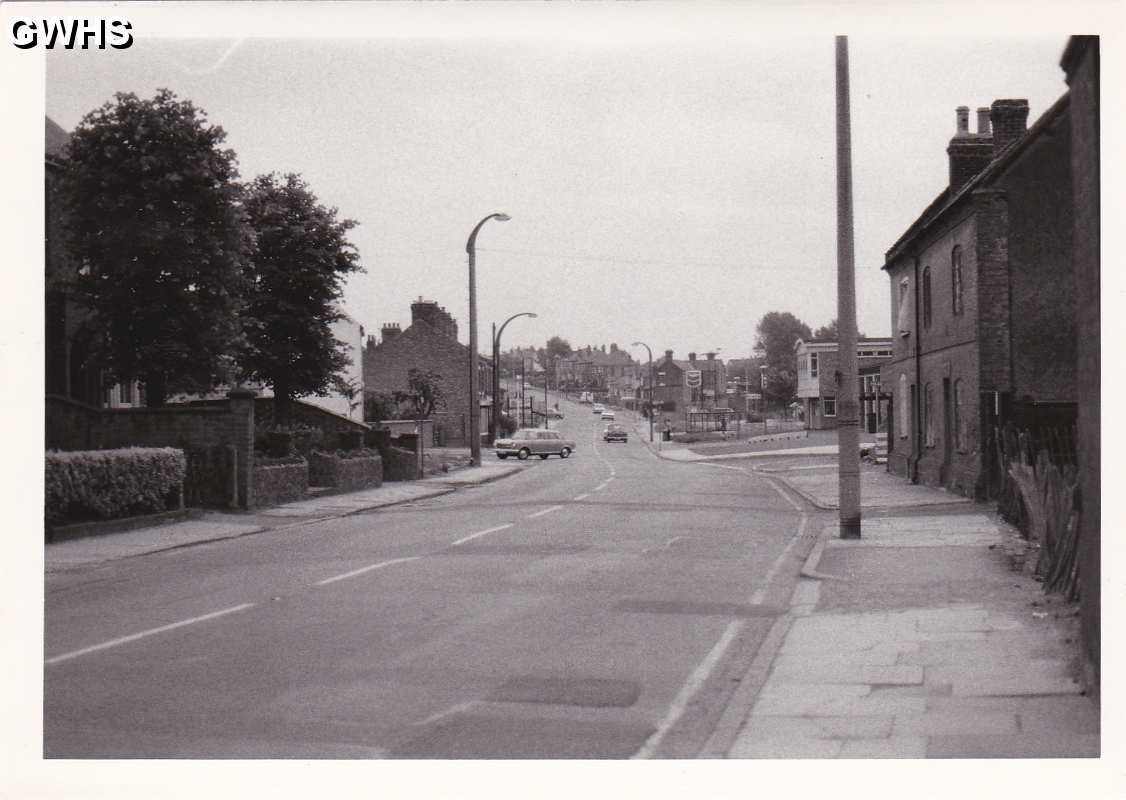 26-376 Bull Head Street Wigston Magna looking south in June 1973
