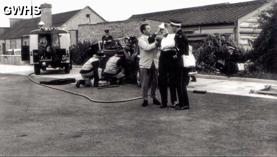 33-264 Official Opening of the Fire Station Bull Head Street Wigston Magna  1967