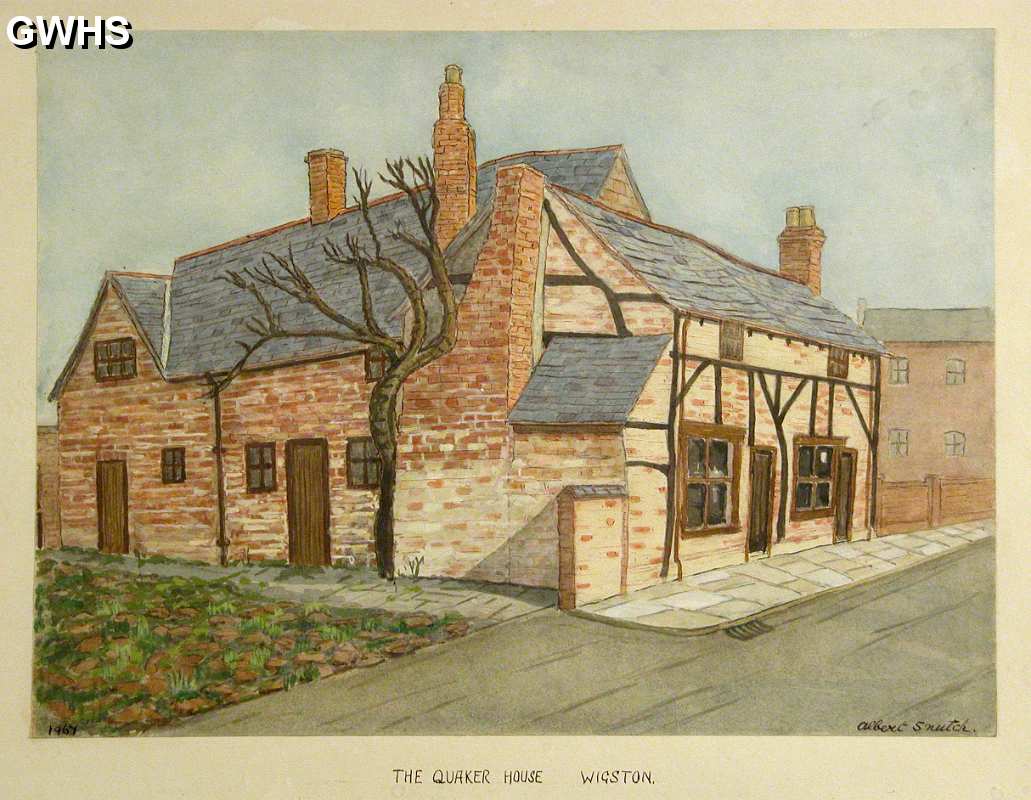 33-432 The Quaker House painted by Albert Snutch