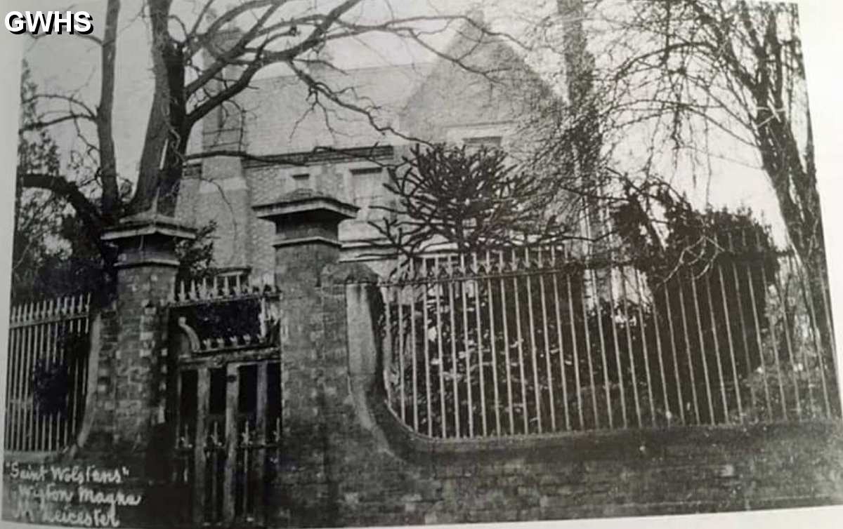 33-839 St Wistan's House Bull Head Street Wigston Magna 1920's