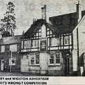 33-834 Queens Head Pub Bull Head Street Wigston Magna 1978