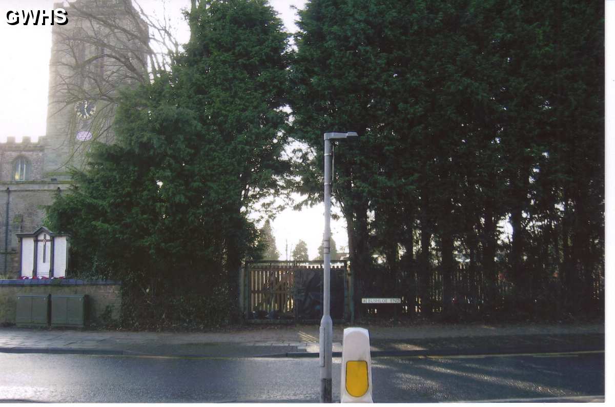 19-248 Site of Rectory Farm Bushloe End was through the gates on Bushloe End Wigston Magna