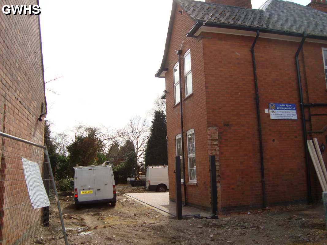 23-317 All Saints Vicarage undergoing renovation Bushloe End Wigston Magna May 2013