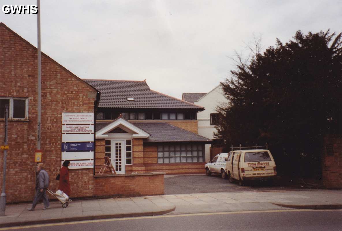 29-595 Re-build of Surgery at 48 Bushloe End Wigston Magna 1991 - 1992