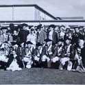 32-361 The cast of The Devils Disciple Bushloe School Wigston Magna 1962